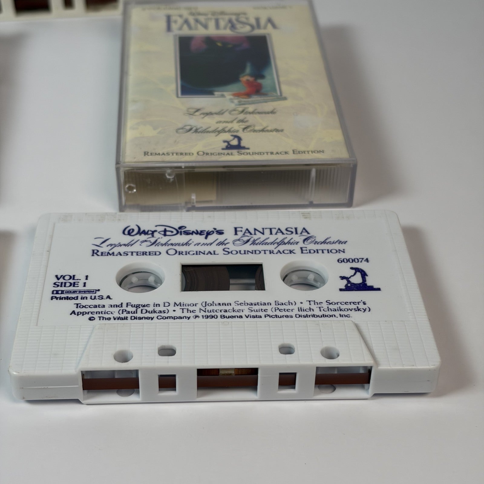 Walt Disney Cassette Lot Hercules Aladdin Beauty Beast Fantasia Soundtrack