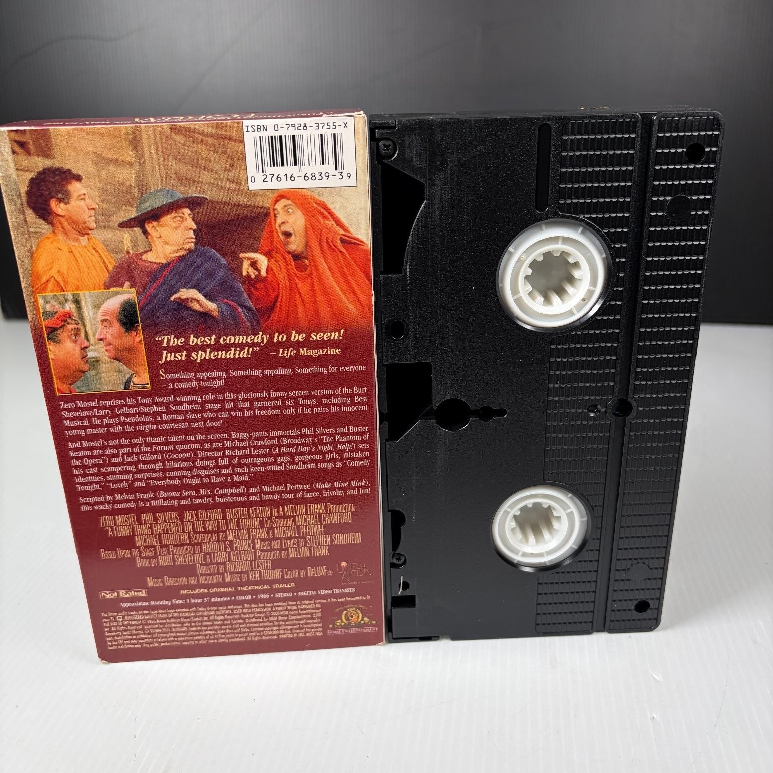 A Funny Thing Happened On The Way To The Forum VHS 1966 Musical Comedy MGM
