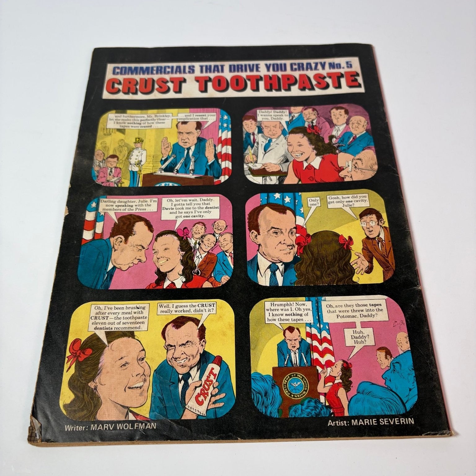 Crazy Magazine July 1974 Worst World Nixonland Streaking Satire Humor