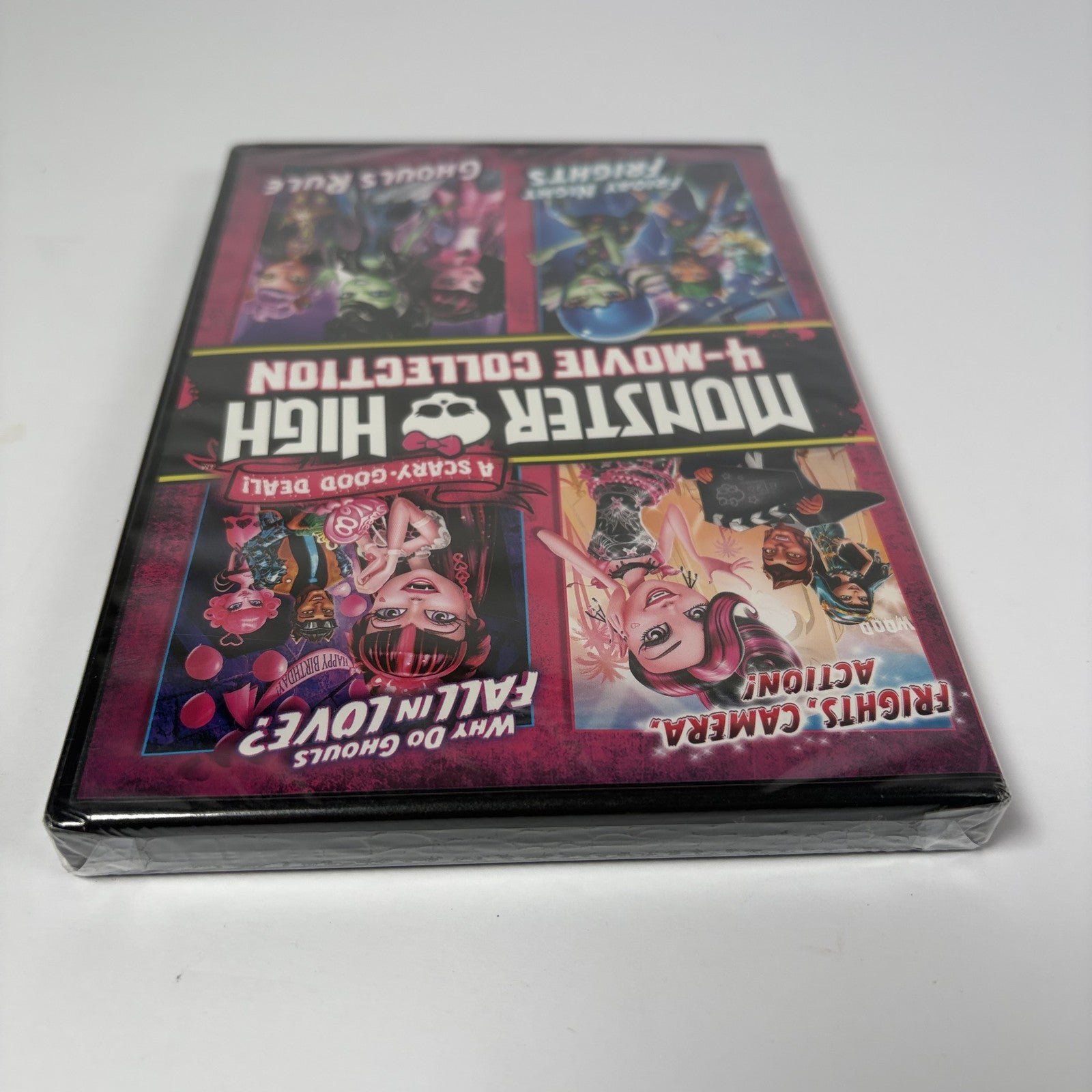 Monster High 4-Movie Collection DVD - Frights Camera Action & More
