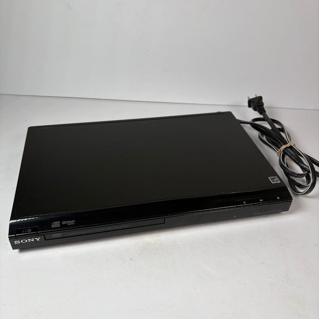 Sony DVP-SR101P CD DVD Player Progressive Scan Dolby Digital w/ Power Cord Black