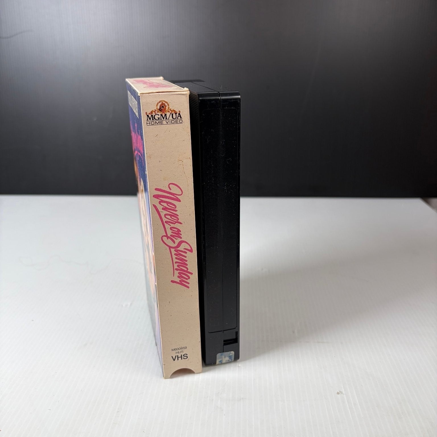 Never on Sunday VHS 1960 Drama Original Release MGM/UA Home Video