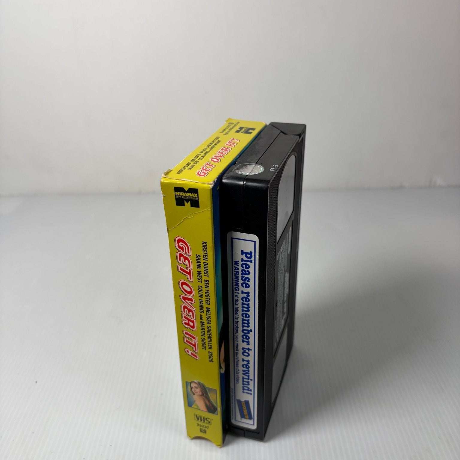 Get Over It! VHS 2001 Romantic Teen Comedy Miramax Buena Vista