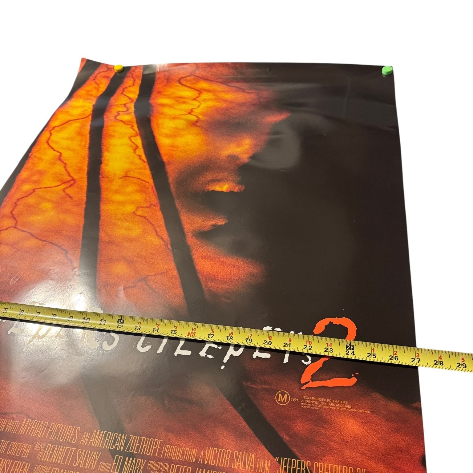 Jeepers Creepers 2 2003 40x27 Full Size One-Sheet Movie Poster USA Horror