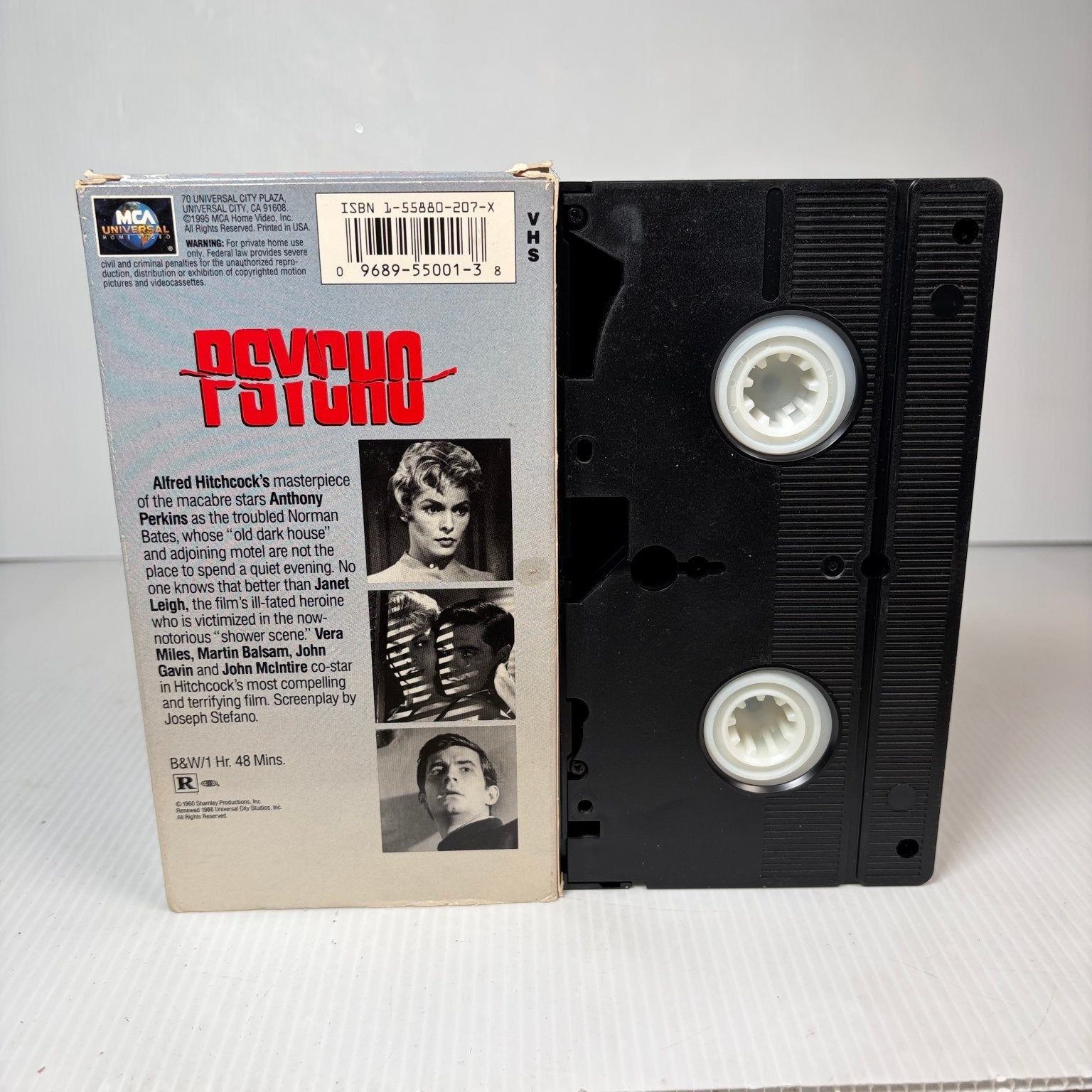 Psycho VHS 1960 Horror Thriller Alfred Hitchcock Collection MCA Universal