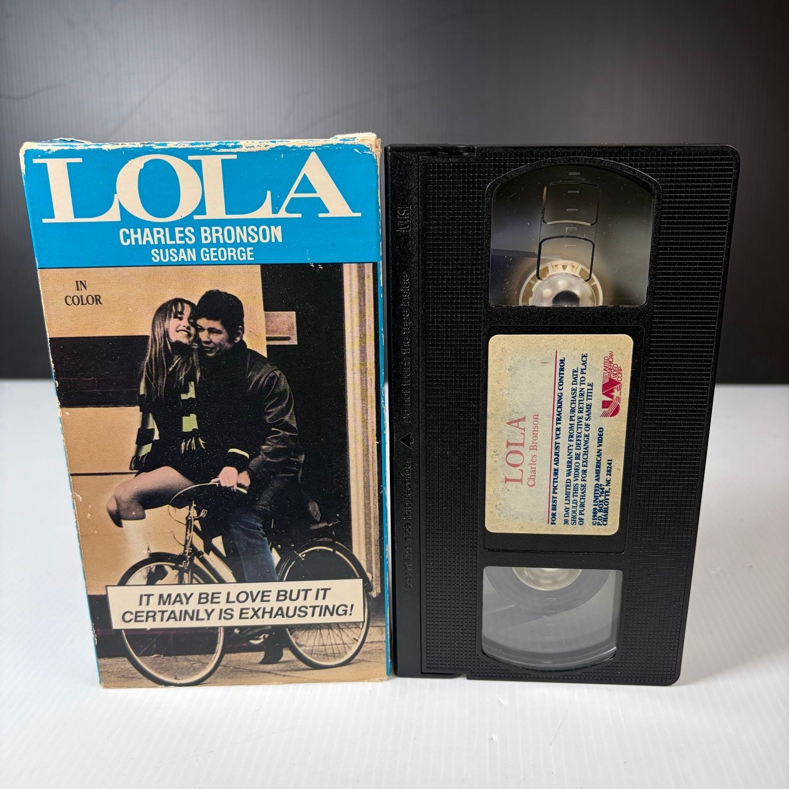 LOLA VHS 1969 Drama Thriller Charles Bronson Susan George Rare OOP