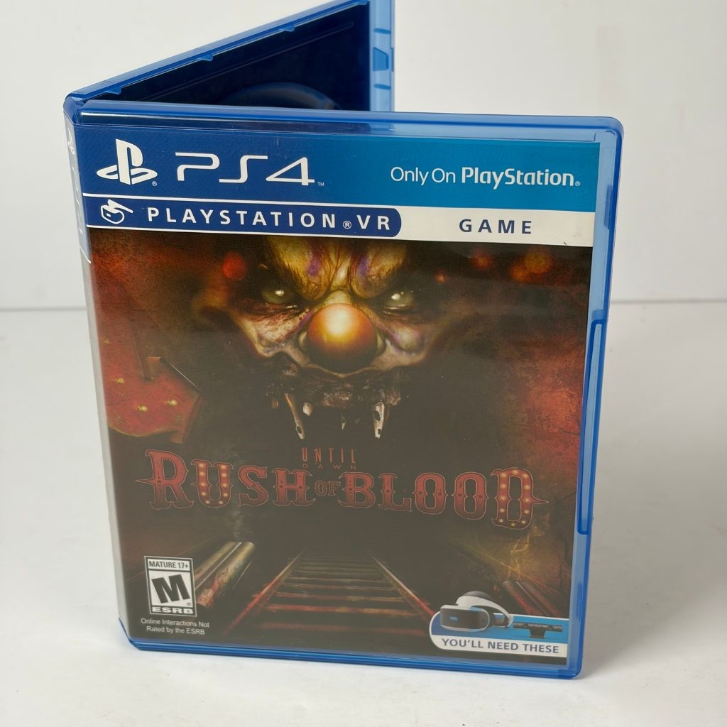 Until Dawn: Rush of Blood PS4 PlayStation VR PSVR Supermassive Games