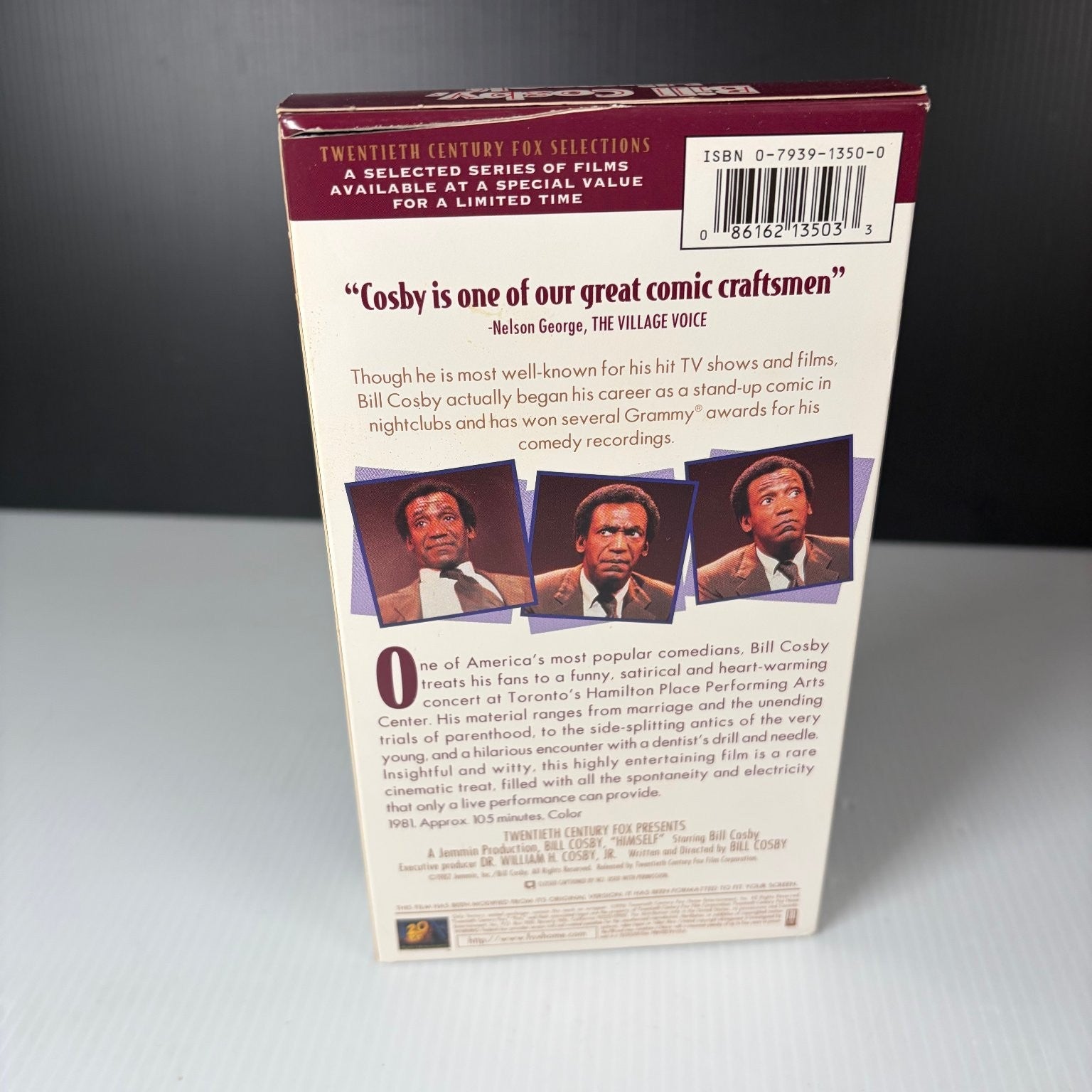Bill Cosby Himself VHS 1983 Comedy Stand-Up Special Fox Video