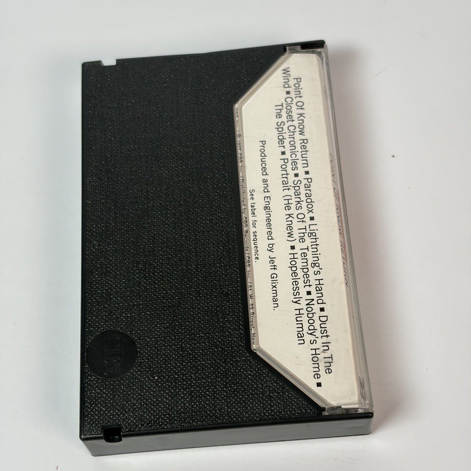 Kansas - Point Of Know Return Cassette Tape JZT 34929 Kirshner Stereo 1977 Dolby