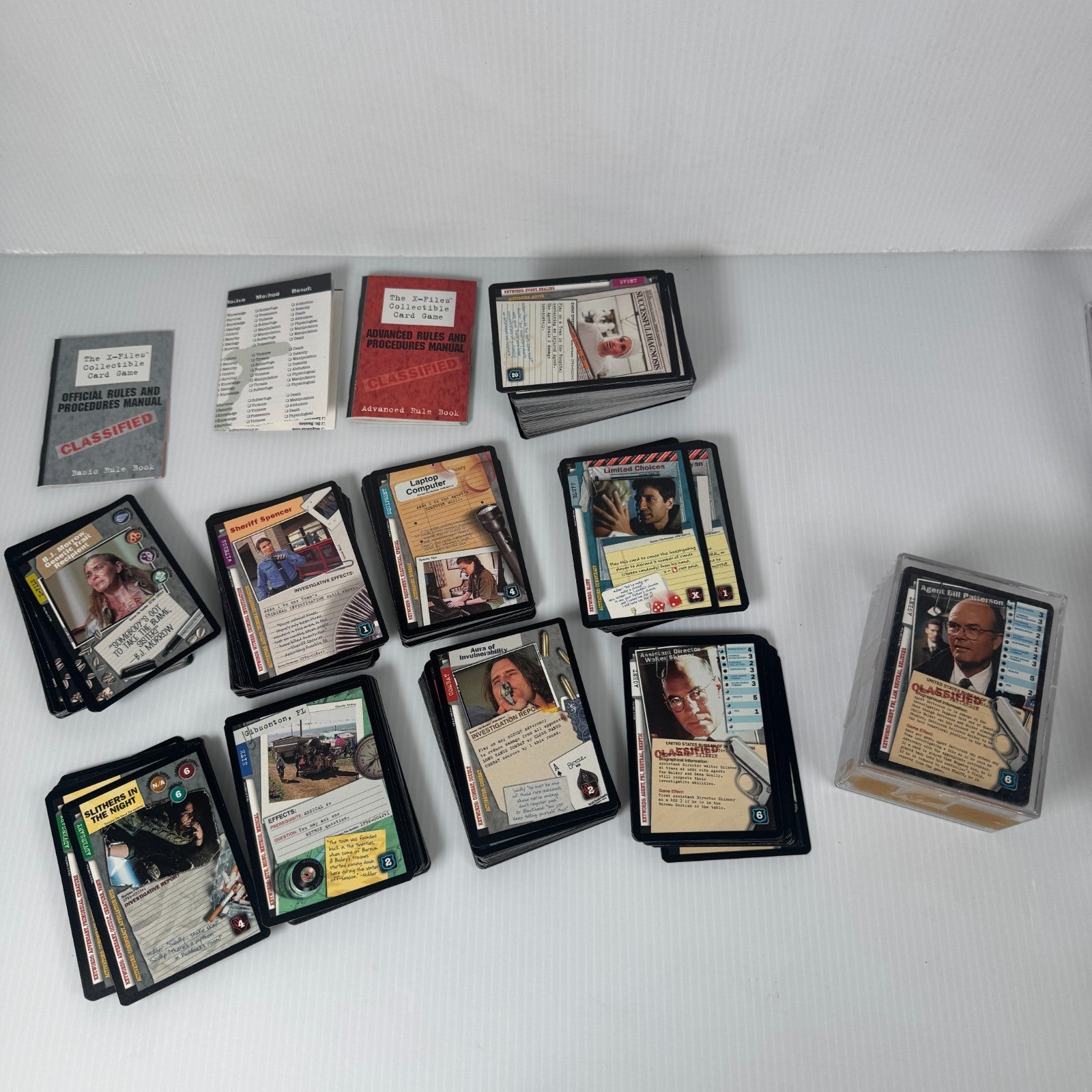 Huge X-Files CCG Lot Premiere Set (349/354), 17 TTIOT Cards & 101361 Expansion