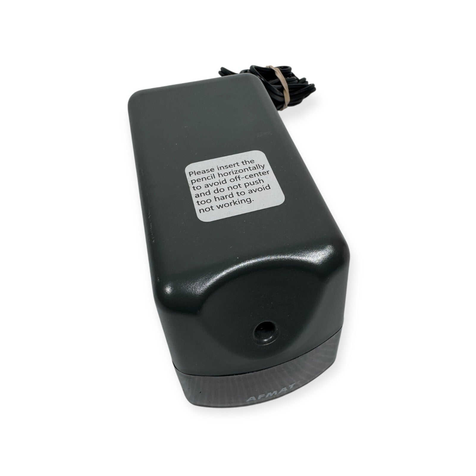 Afmat S230 Black Corded Heavy Duty 120V Electric Pencil Sharpener