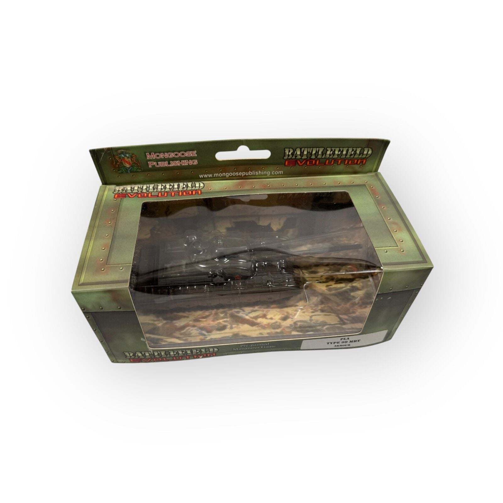 Battlefield Evolution PLA Type 99 MBT Tank Mongoose Publishing New in Box OOP