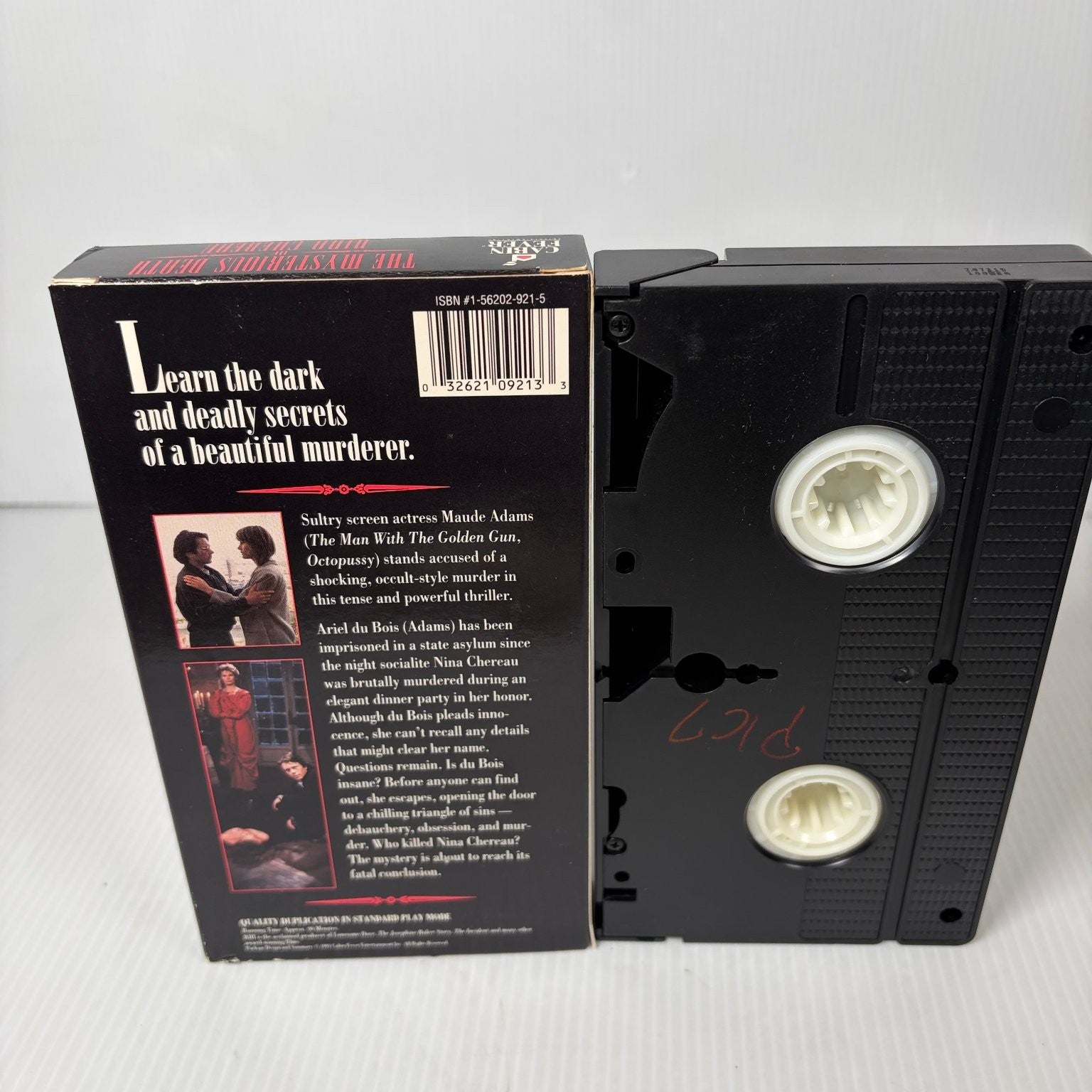 Mysterious Death of Nina Chereau VHS 1990 Thriller Maude Adams Cabin Fever