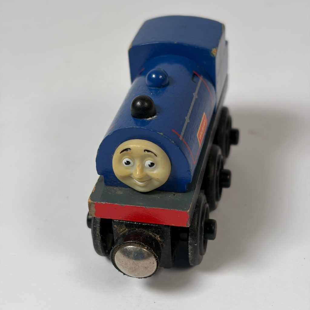 Thomas & Friends Wooden Railway Wilbert Learning Curve Blue Tank Engine Train
