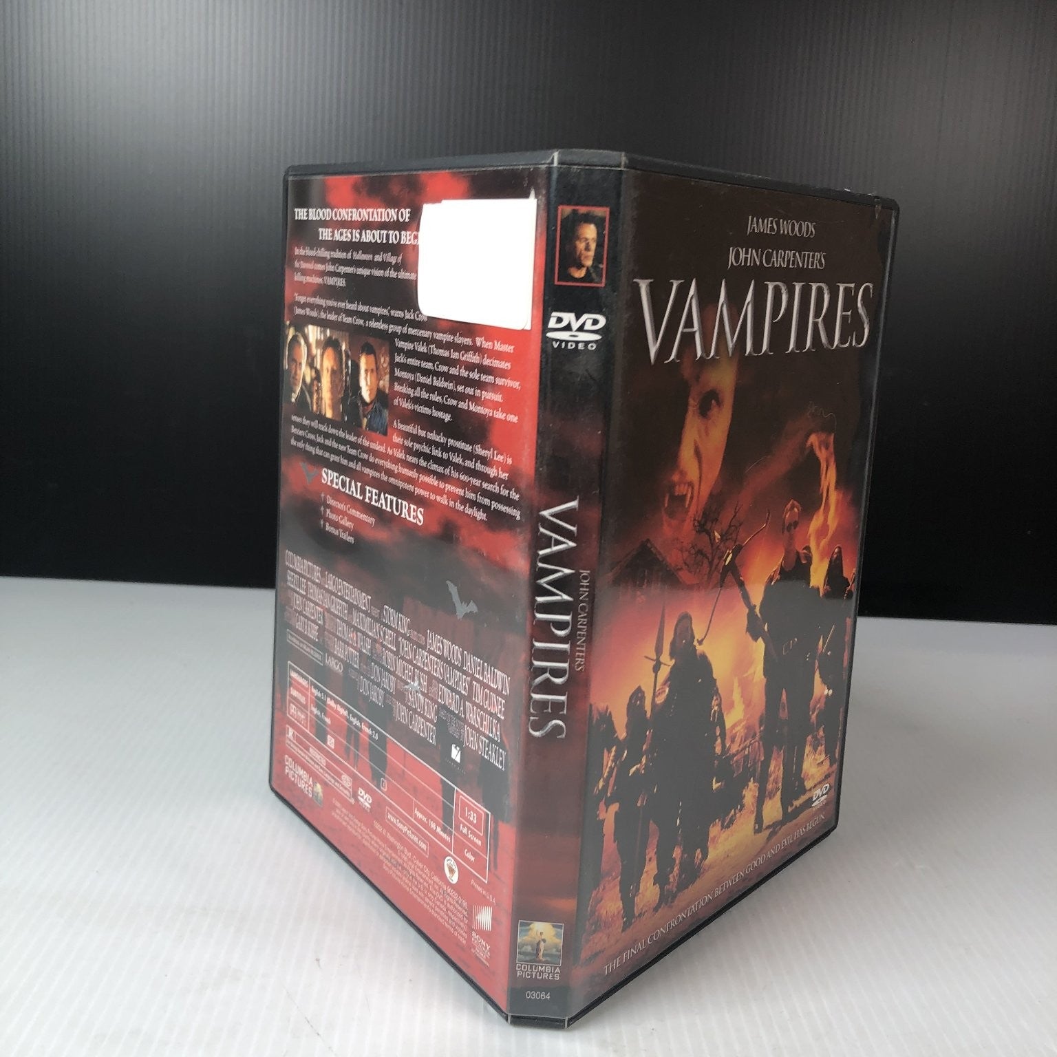 John Carpenter's Vampires DVD 1998 James Woods Director's Cut