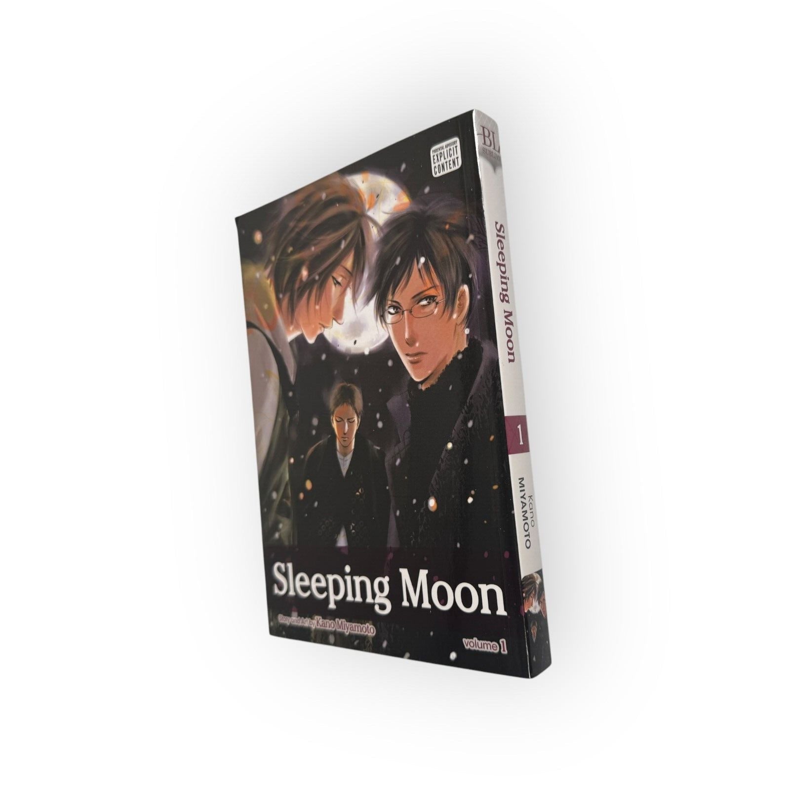 Sleeping Moon Volume 1 Yaoi Manga English SuBLime OOP rare Kano Miyamoto