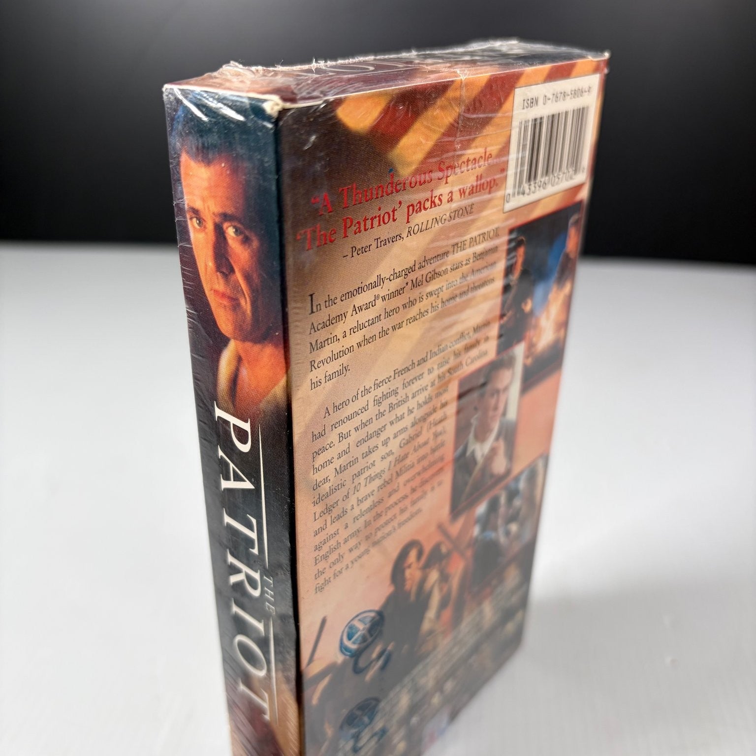 The Patriot VHS 2000 Epic Historical War Drama Mel Gibson Columbia Pictures