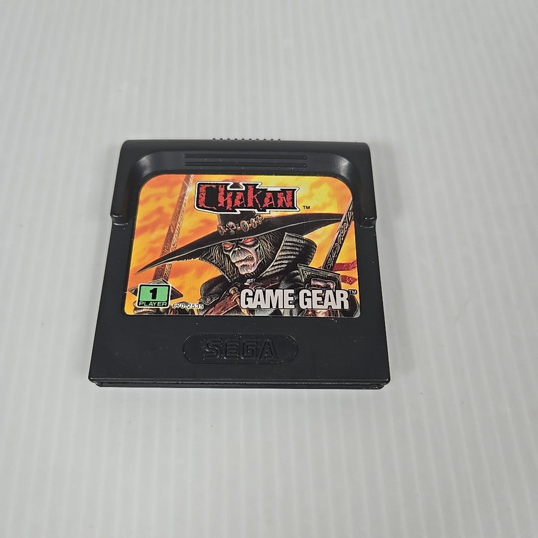 Chakan (SEGA Game Gear) Authentic Game Cartridge