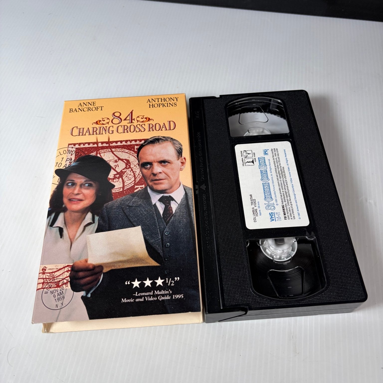 84 Charing Cross Road VHS 1987 Drama Collector's Edition Columbia Pictures