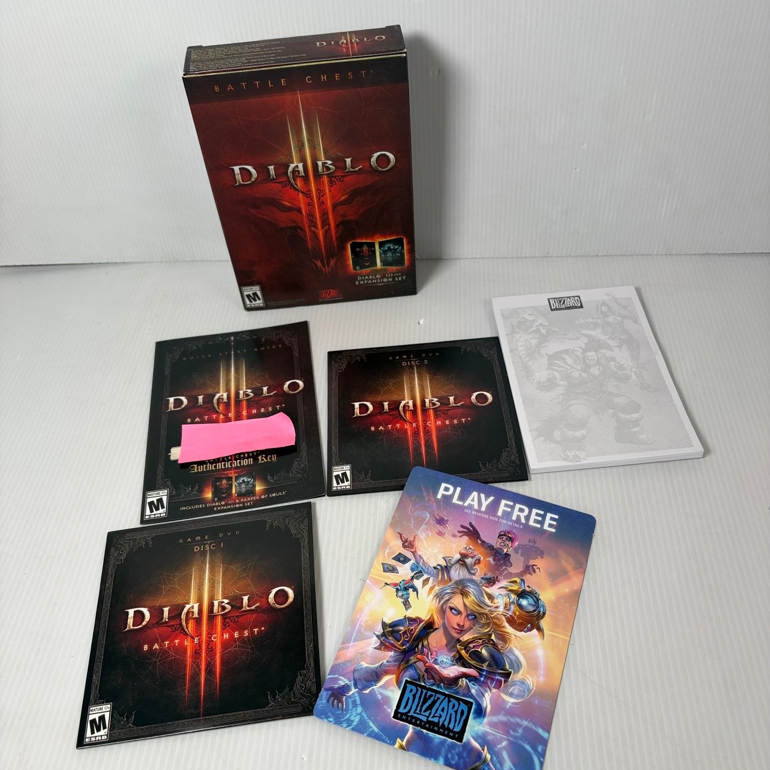Diablo III Battle Chest PC Video Game Windows Mac RPG