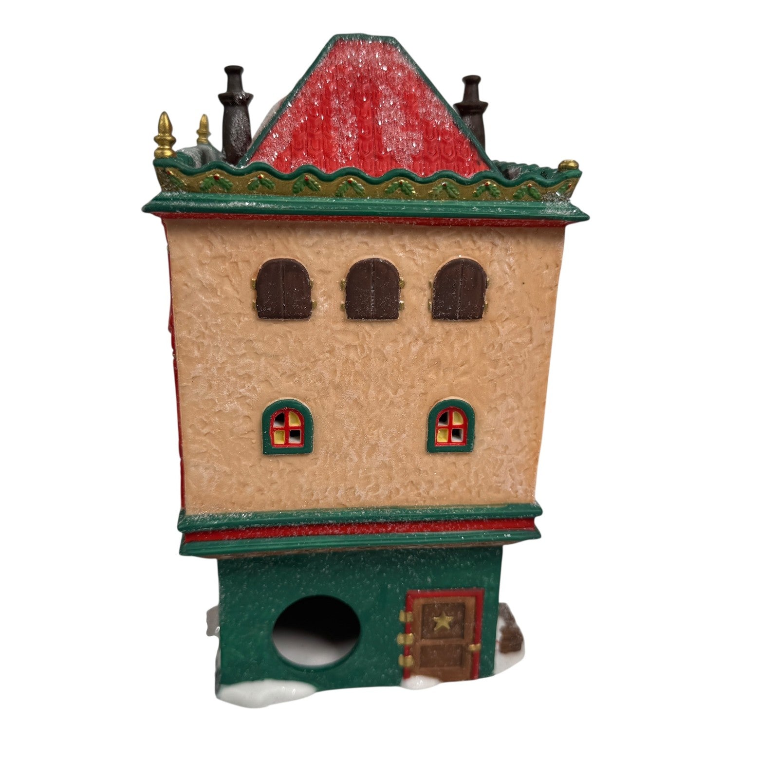 Department 56 North Pole Marie's Doll Museum Lighted House Christmas Decor Boxed