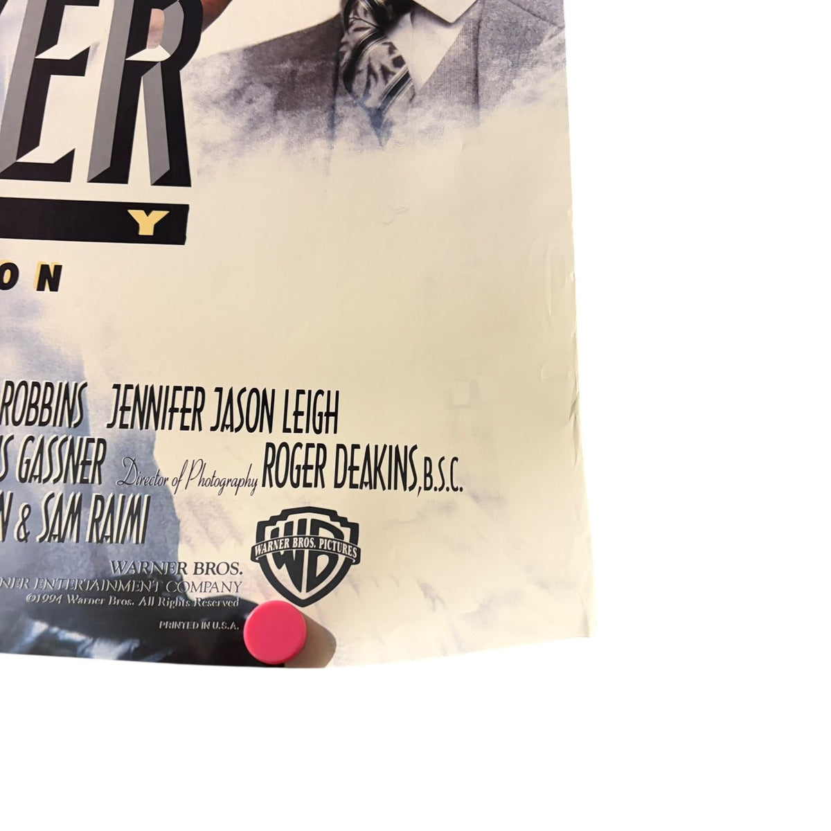 The Hudsucker Proxy 1994 One-Sheet Movie Poster Warner Bros USA