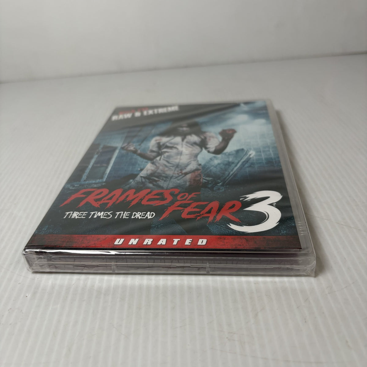 Frames of Fear 3: Three Times the Dread DVD Wild Eye Raw & Extreme Unrated NEW