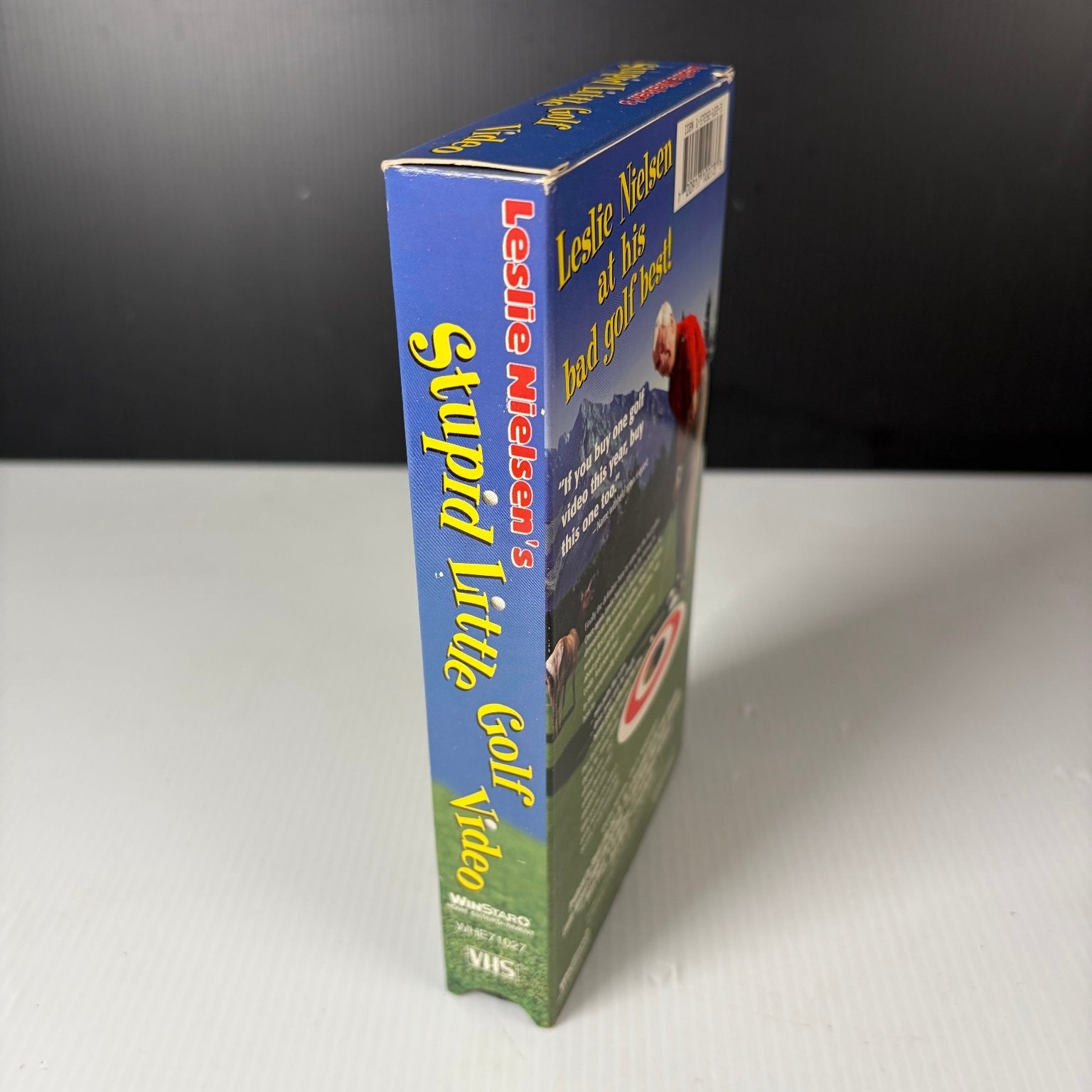 Leslie Nielsen's Stupid Little Golf Video VHS 1997 Comedy Instructional WinStar