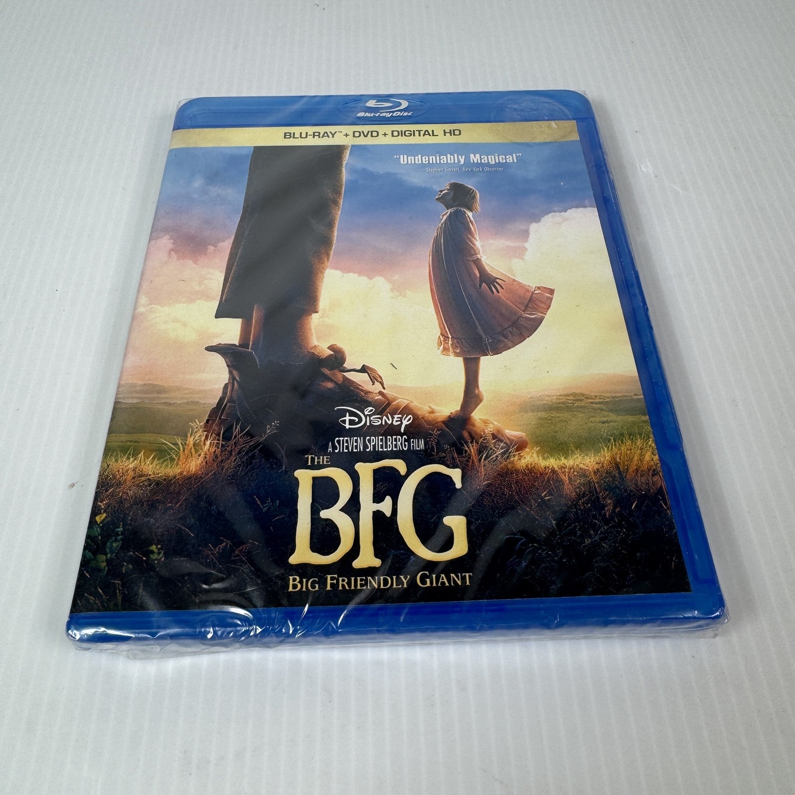The BFG Blu-ray 2016 Steven Spielberg Ruby Barnhill Special Features Sealed