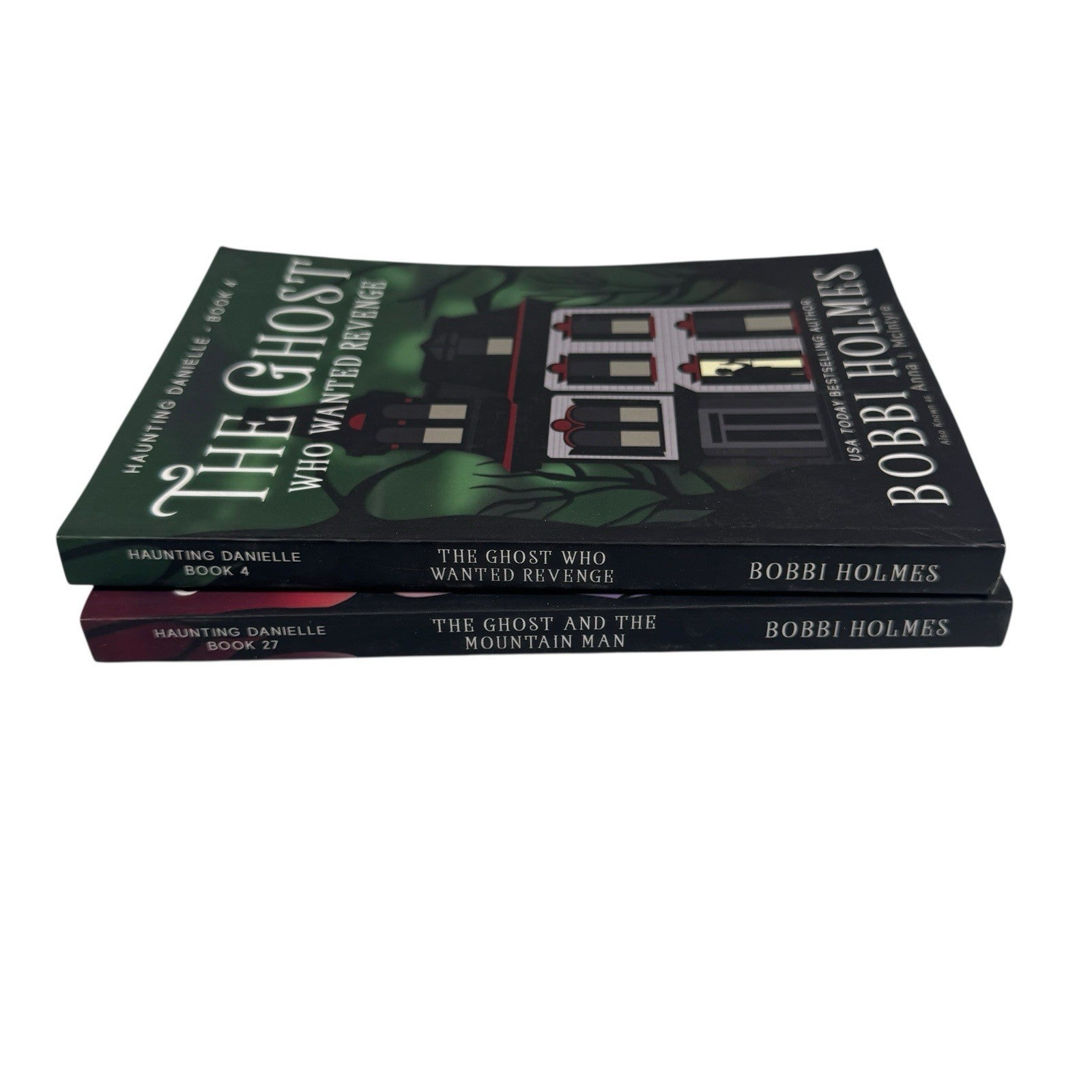 Haunting Danielle Lot 2 Books 1 & 4 The Ghost Who Wanted Revenge & Mountain Man