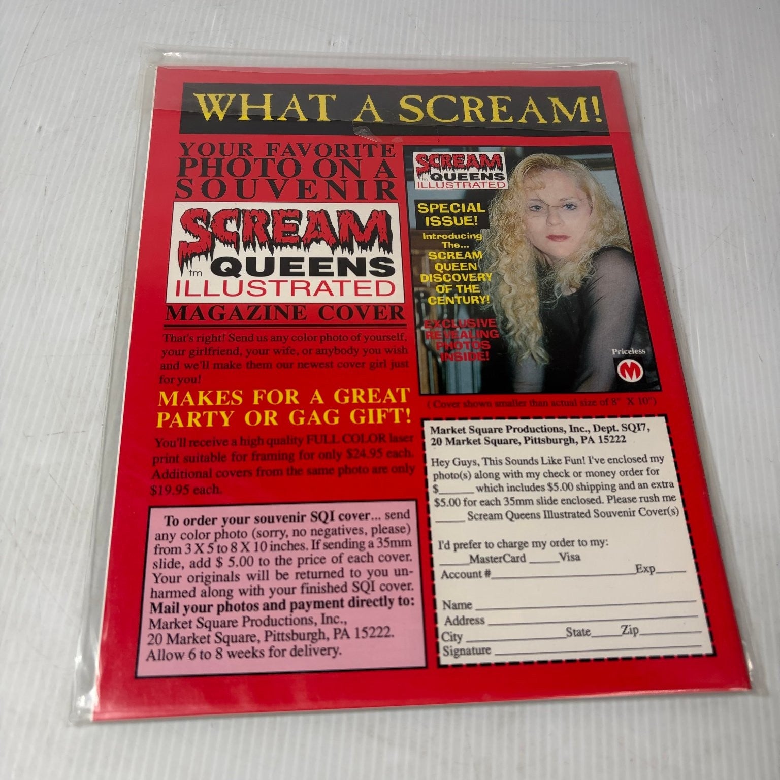 Scream Queens Illustrated Number 8 Deepee Litten Pictorial Magazine