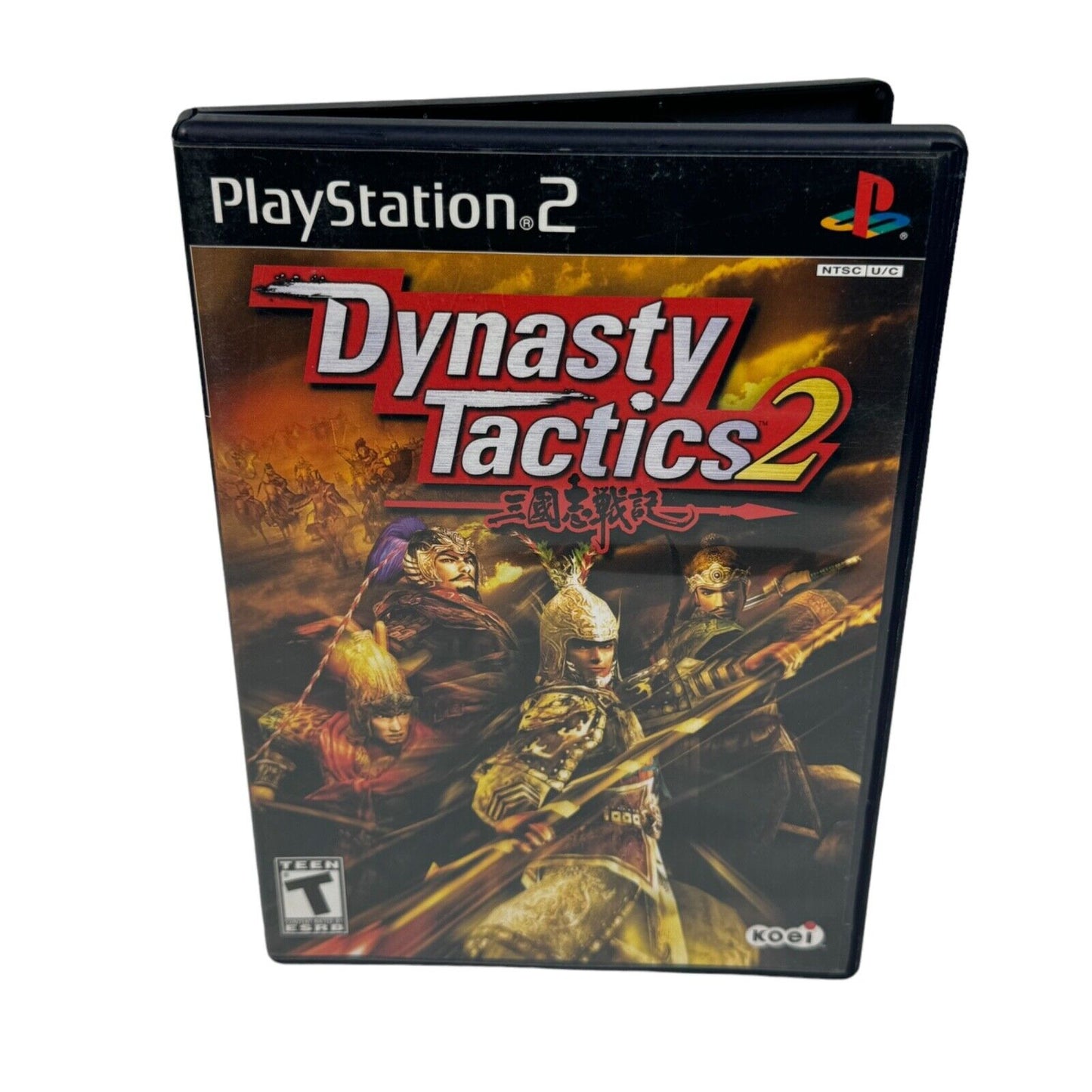 Dynasty Tactics 2 (Sony PlayStation 2, 2003) CIB Complete in Box Black Label