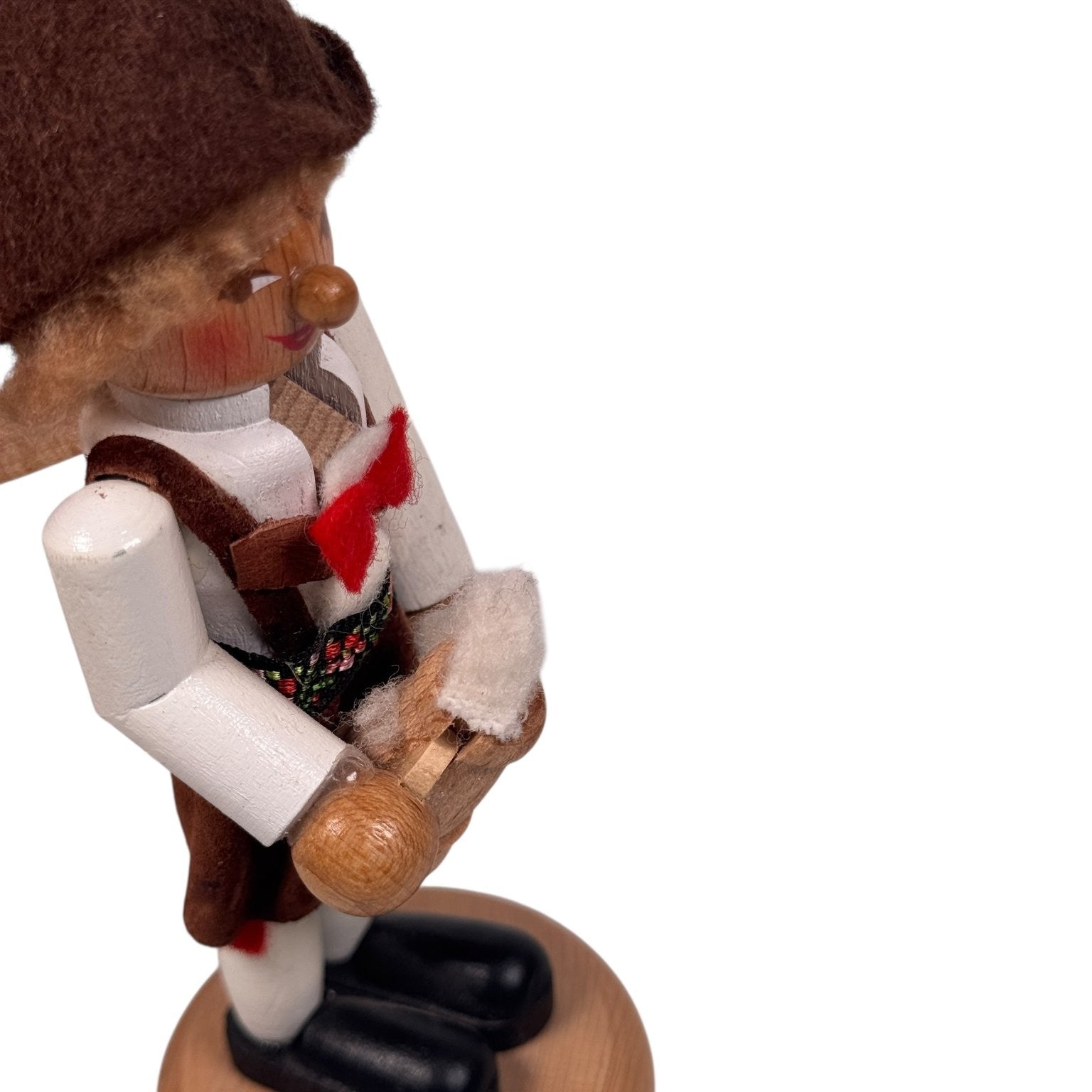 Steinbach Felt Hat Beer Drinker Nutcracker Christmas Mini 6 inch Hand Painted