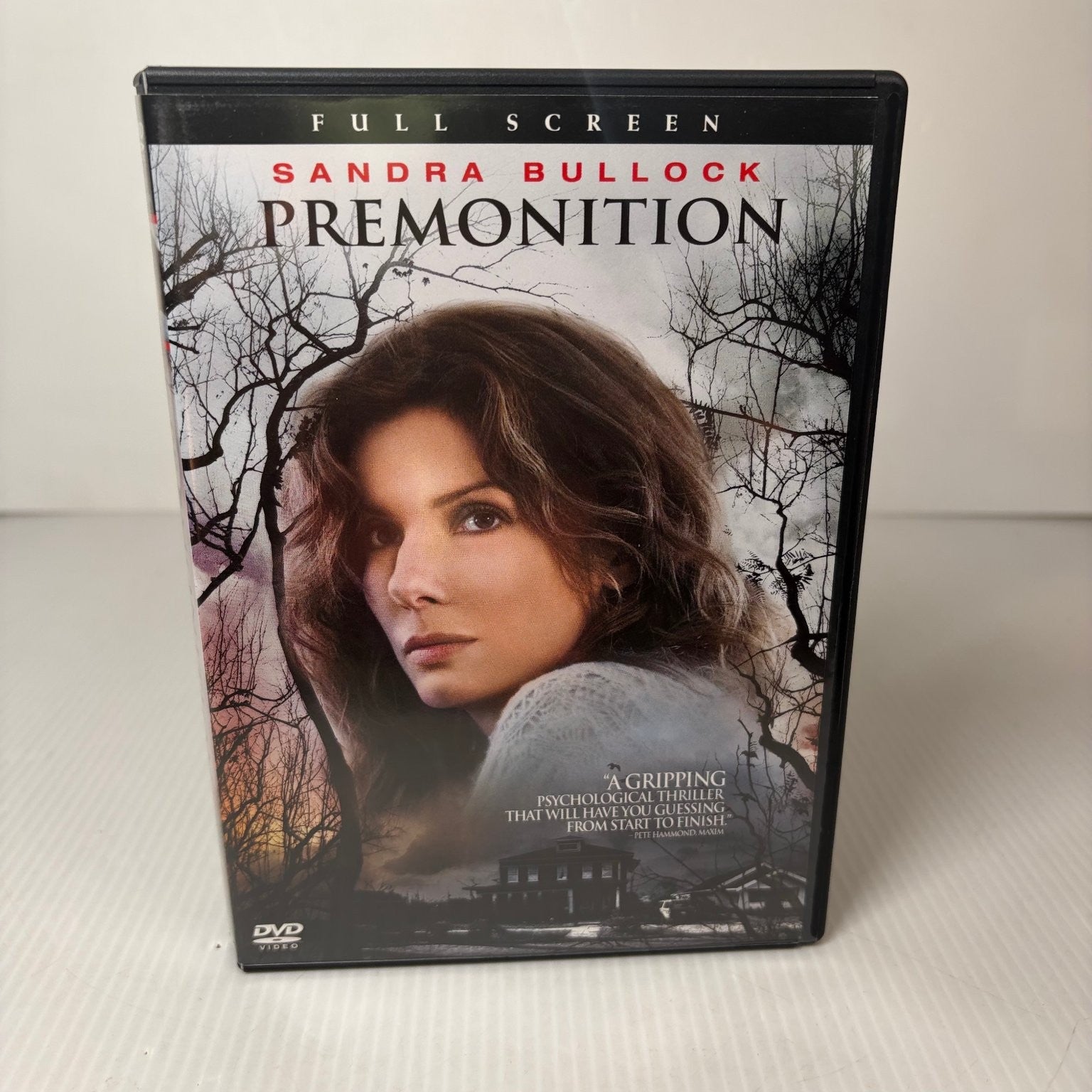 Premonition DVD 2007 Full Screen Sandra Bullock Psychological Thriller