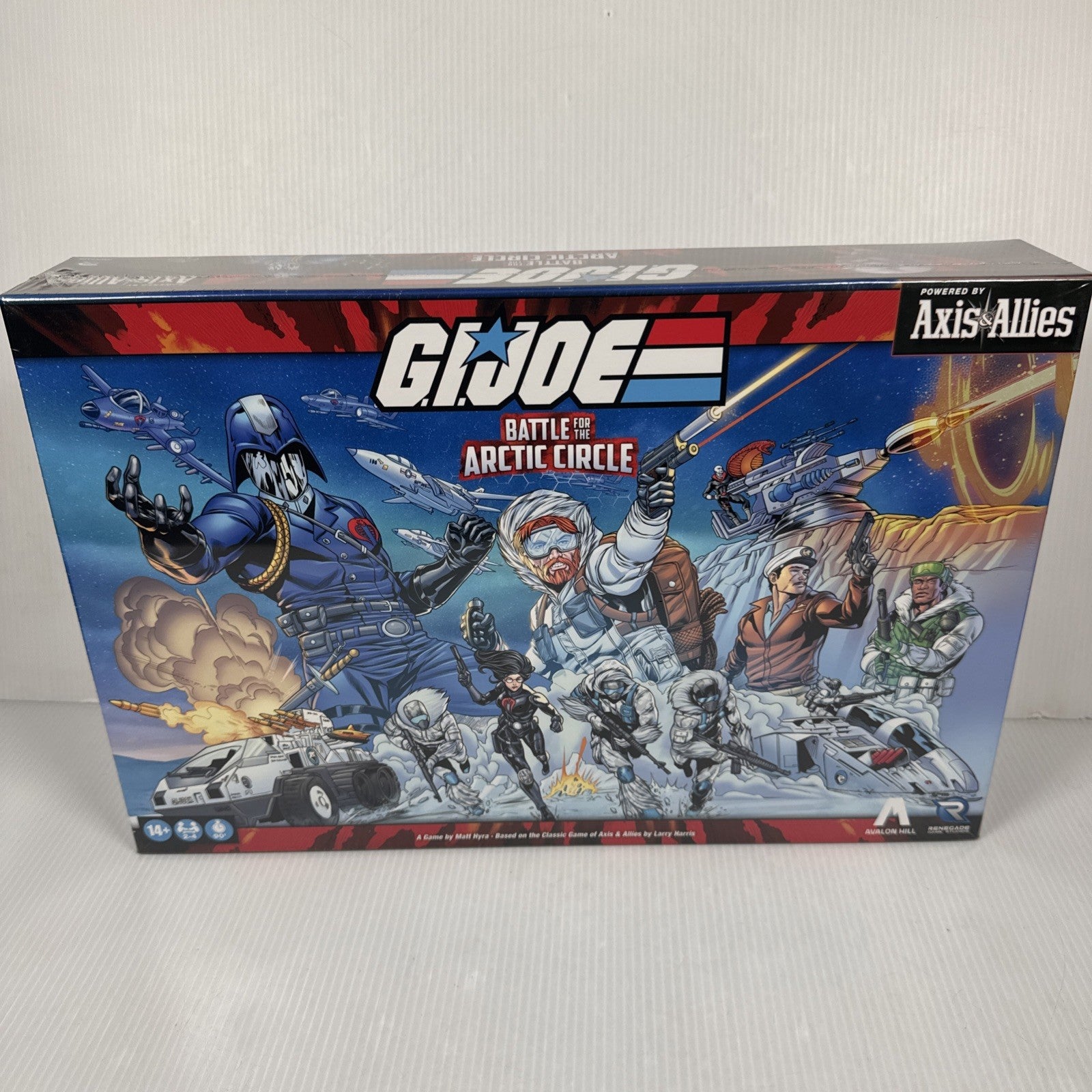 Axis & Allies G.I. Joe Battle for the Arctic Circle Board Game Sealed