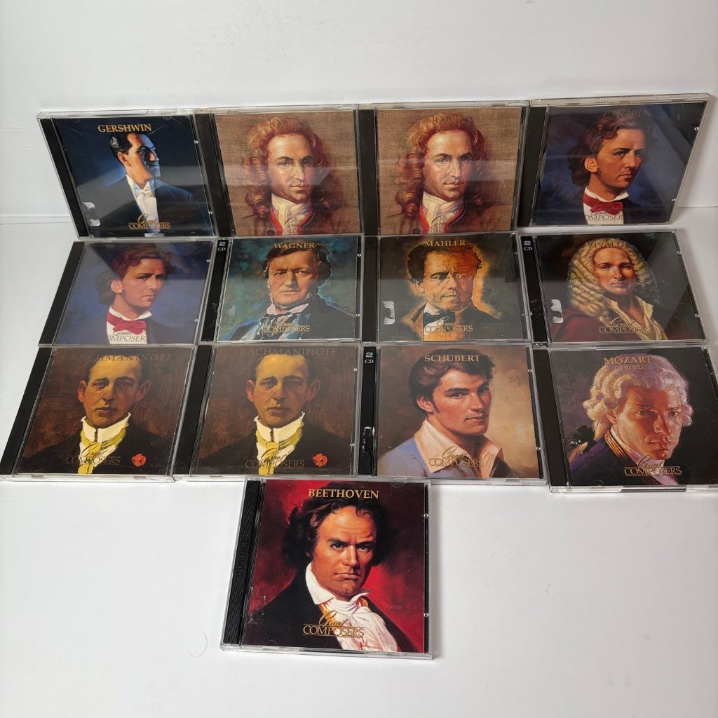 Time-Life Music Great Composers CD Lot of 29 Classical Mozart Beethoven Bach