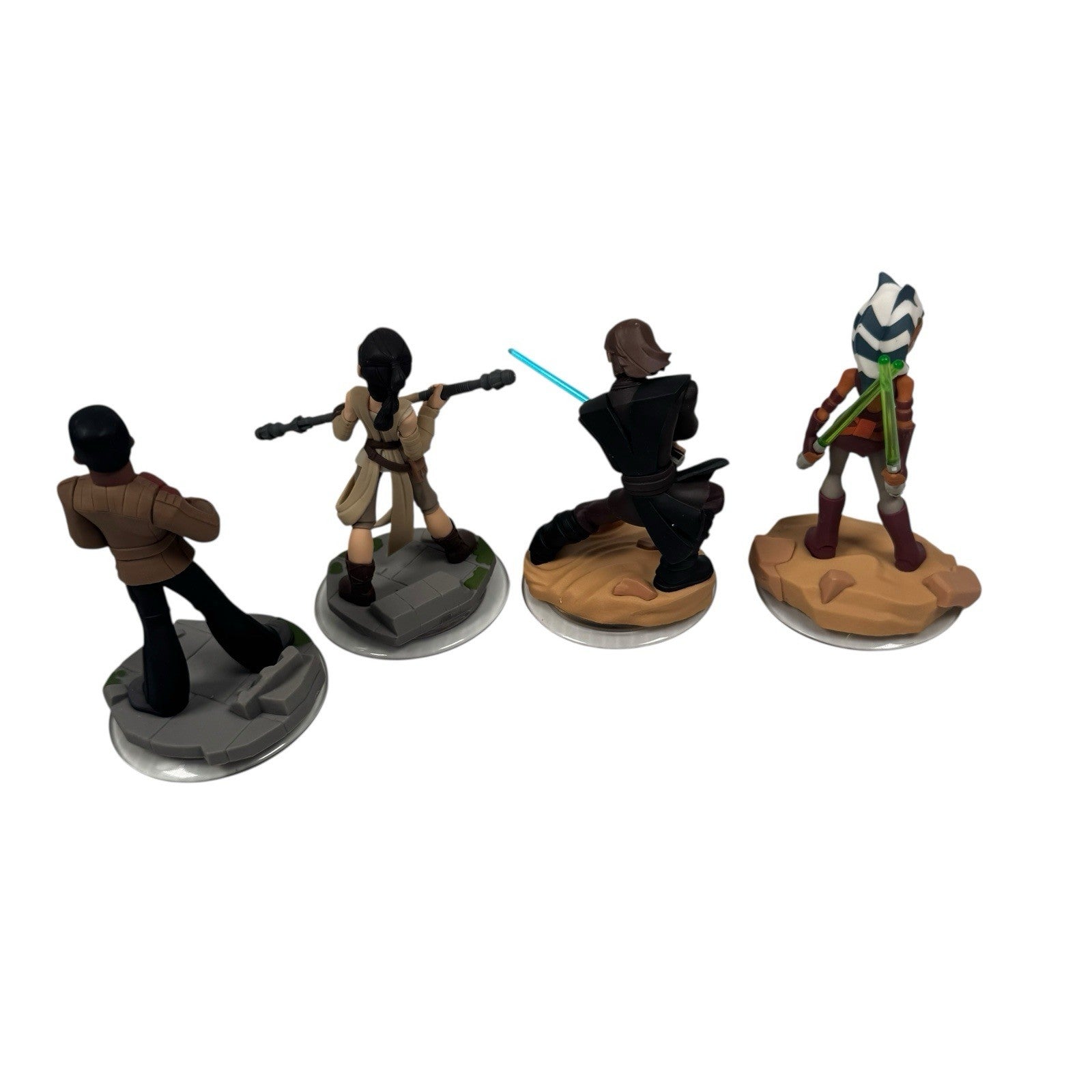 Disney Infinity 3.0 Lot Star Wars Ahsoka Finn Rey & Anakin Figures