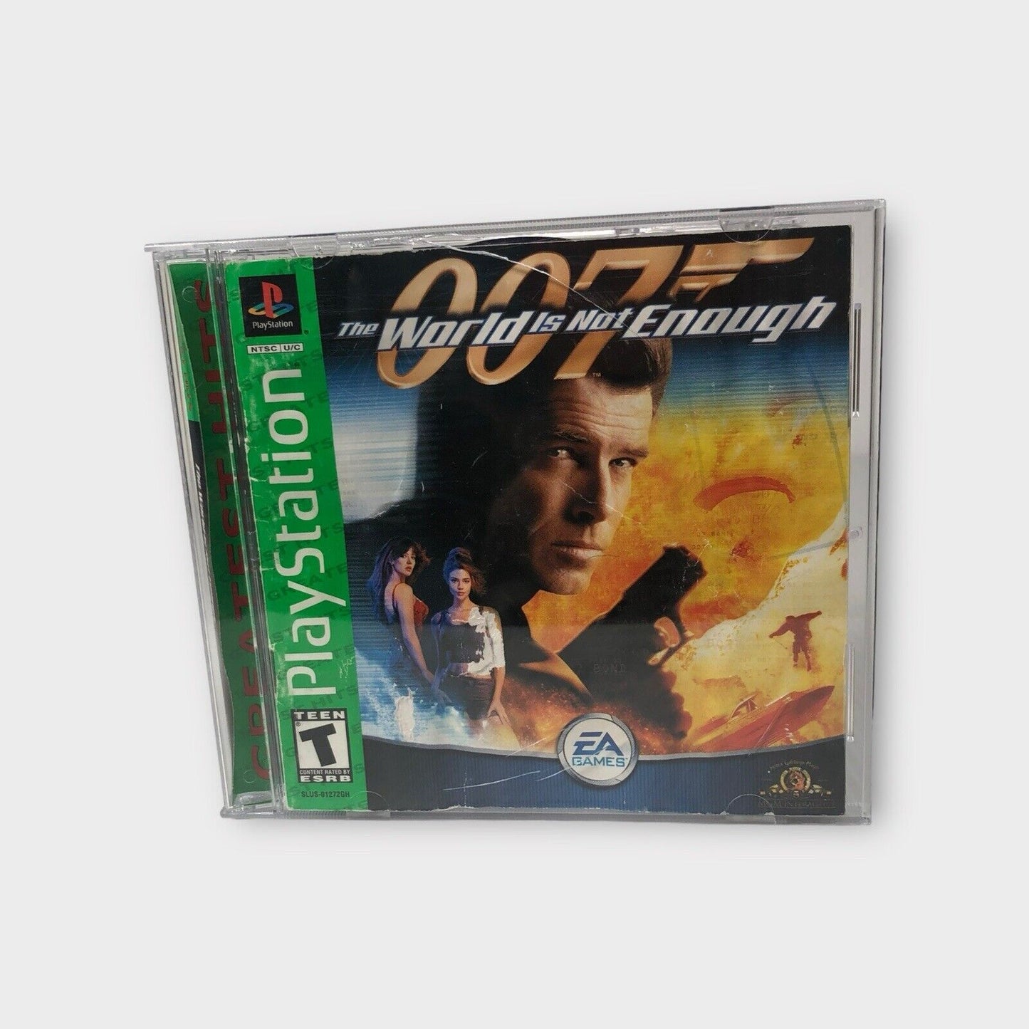 007 World Is Not Enough PS1 Complete Sony PlayStation 1 GH