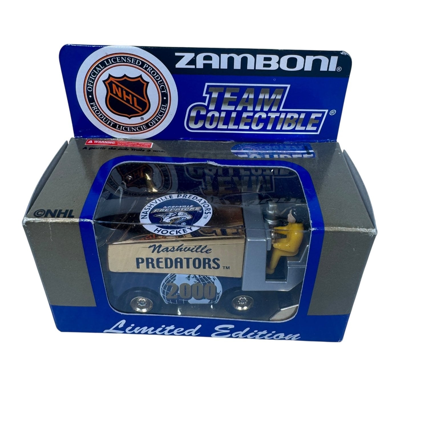 Zamboni Nashville Predators NHL Diecast 1:50 Scale Team Collectible