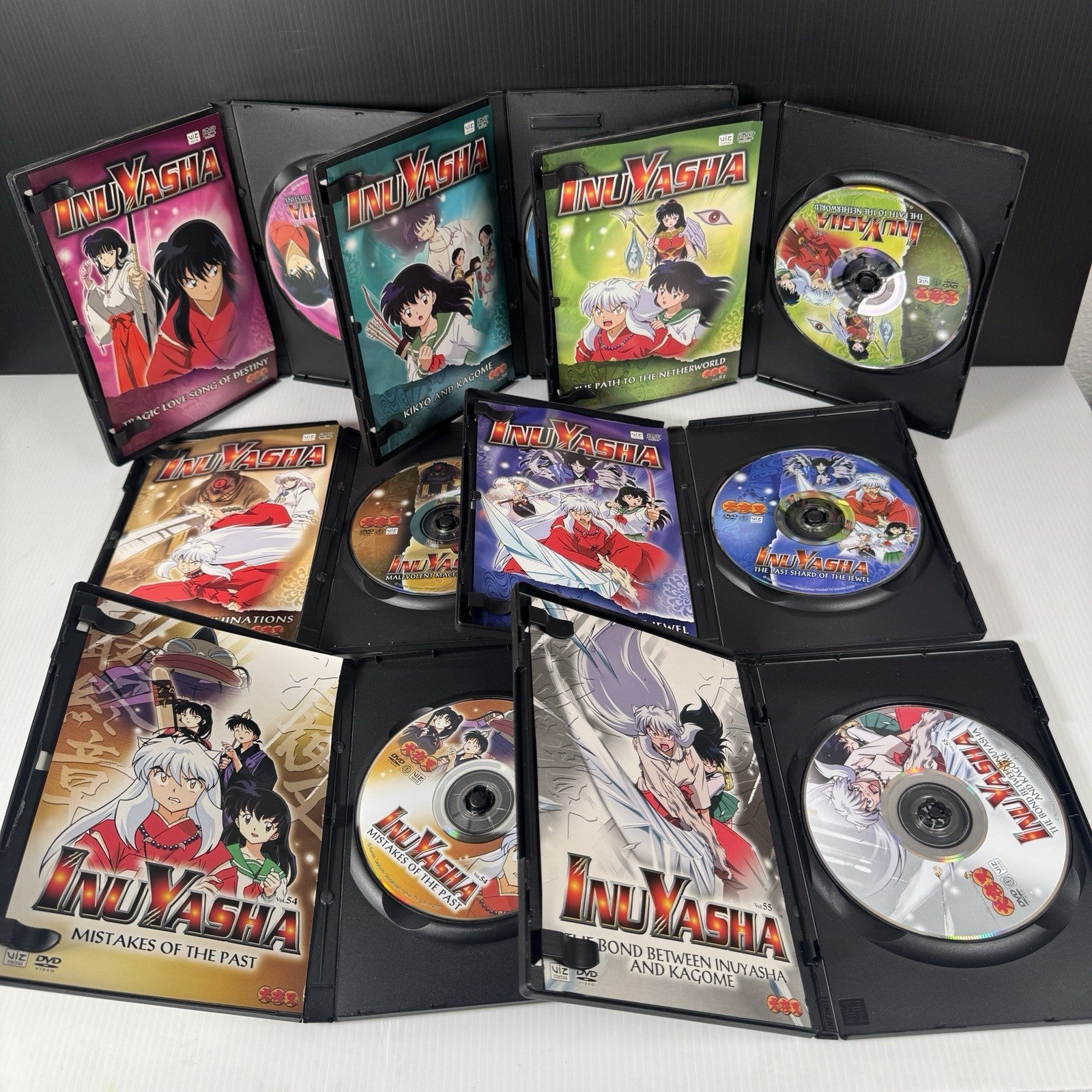 Inuyasha Anime Complete Series DVD Set 55 Volumes Bilingual US Version