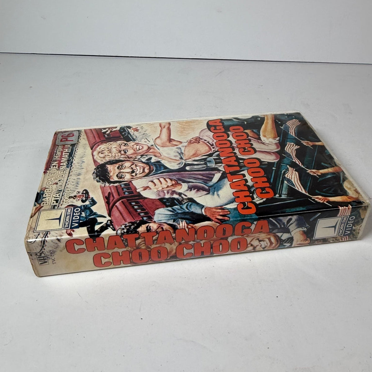 Chattanooga Choo Choo VHS 1984 Comedy Barbara Eden Thorn EMI Video Clamshell