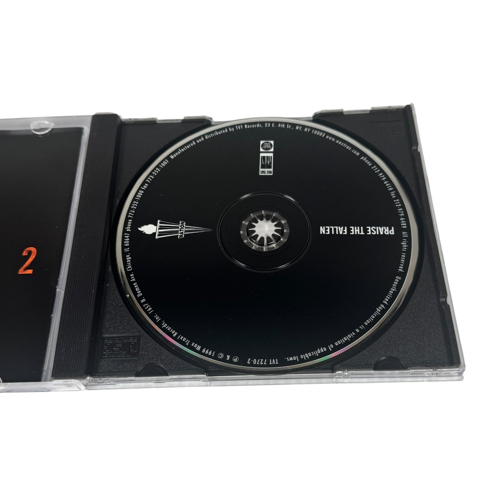 Praise the Fallen by VNV Nation CD 1999 Wax Trax/TVT Dist NM Rare
