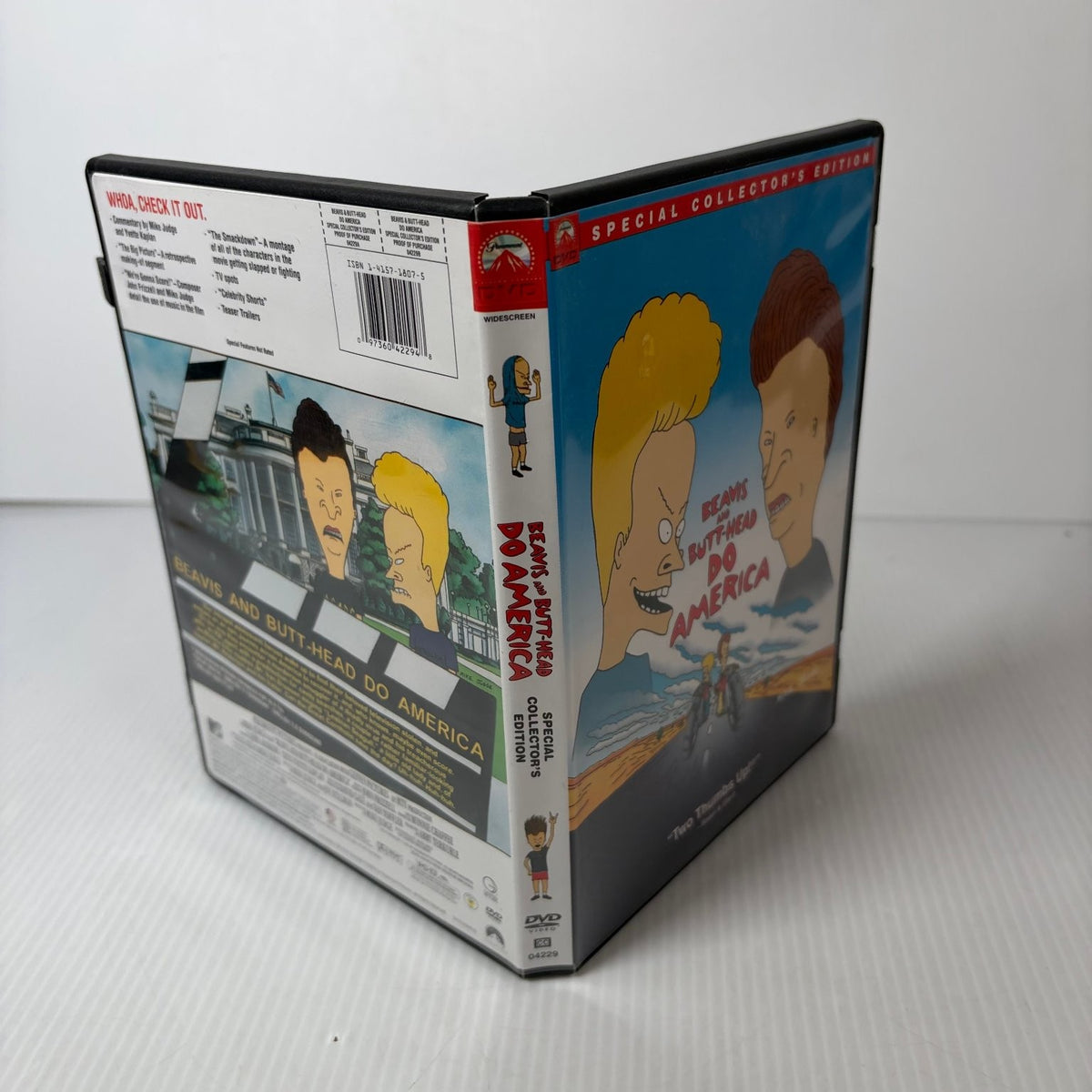 Beavis and Butt-Head Do America DVD 1996 Special Collector's Edition Mike Judge