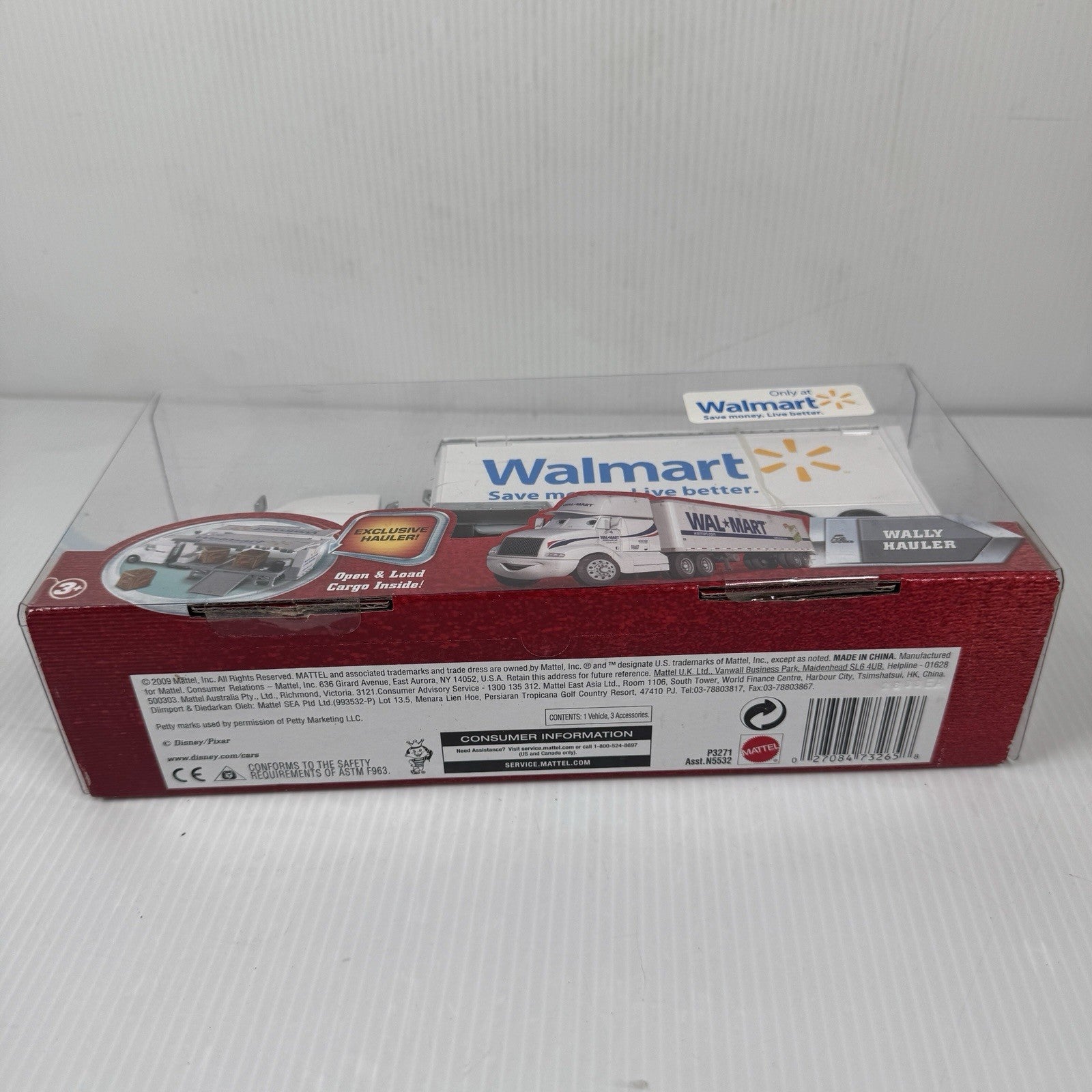 Disney Pixar CARS Wally Hauler Walmart Exclusive Semi-Truck Diecast 2018