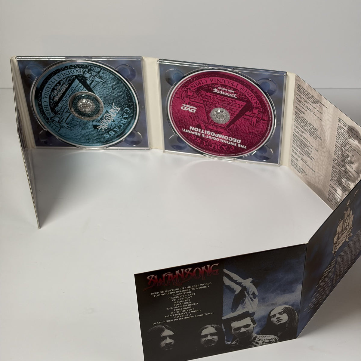 Carcass Swansong CD + DVD Digipak Earache Records MOSH 1602 Death Metal