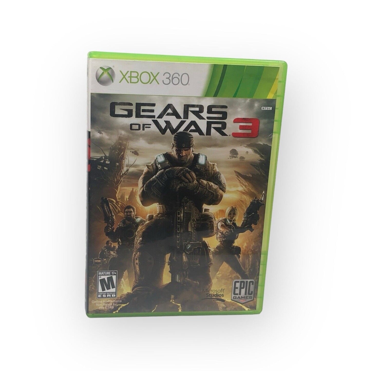 Gears of War 3 (Microsoft Xbox 360) Complete w/ Manual Tested