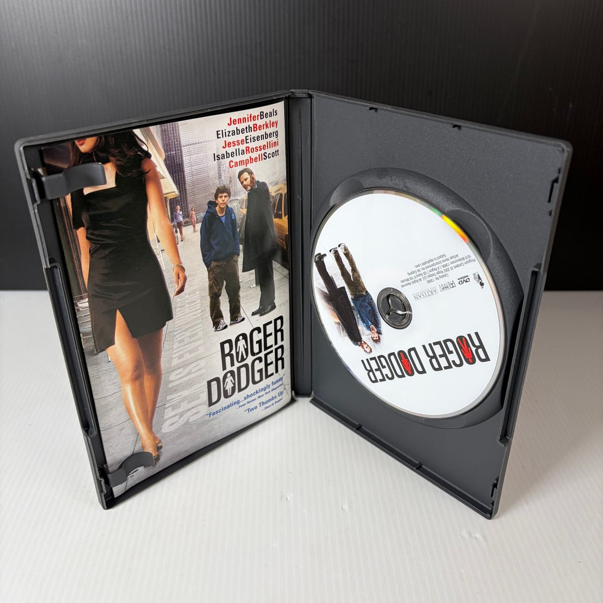 Roger Dodger DVD 2002 Campbell Scott Jesse Eisenberg Special Features