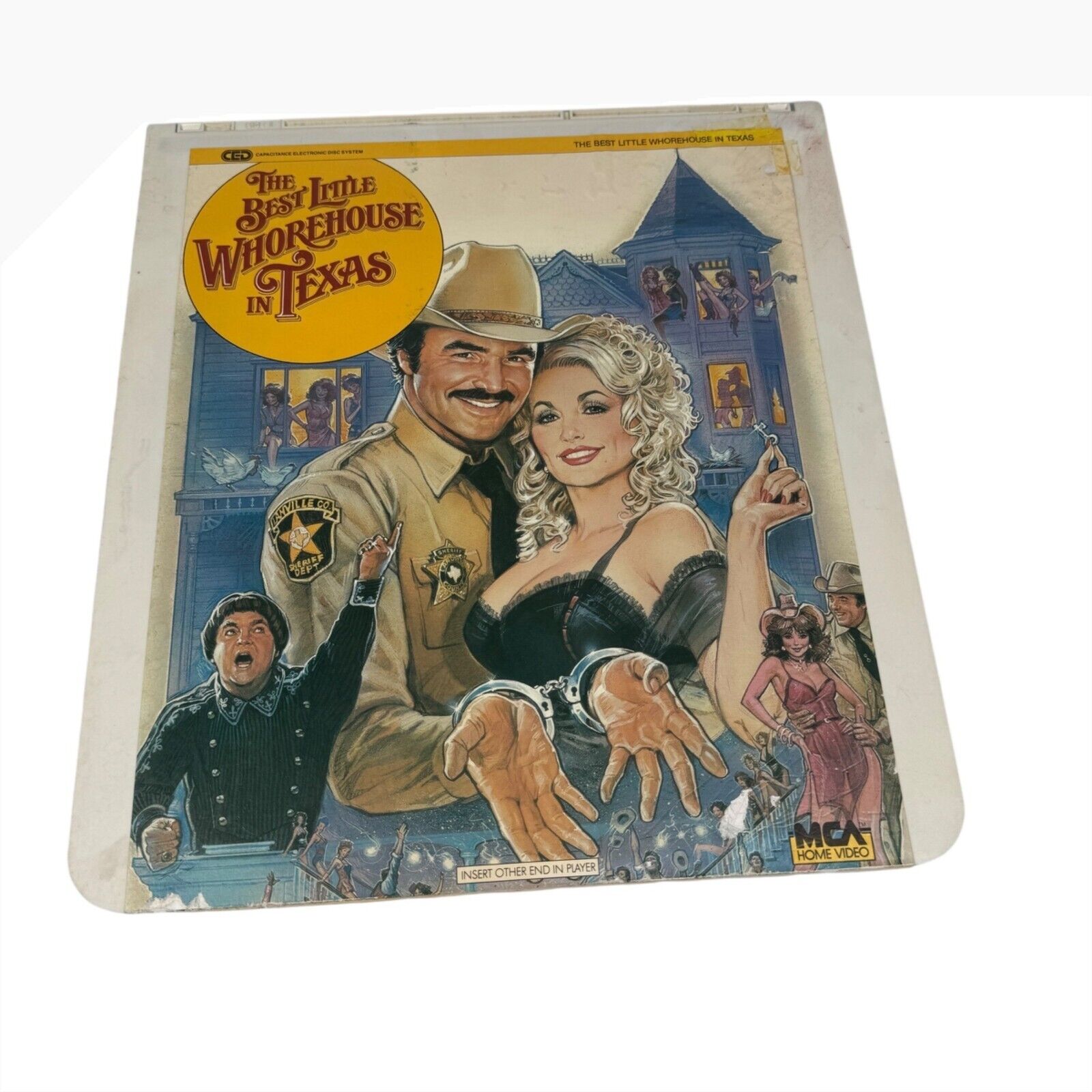 The Best Little Whorehouse In Texas MCA CED Videodisc RCA SelectaVision