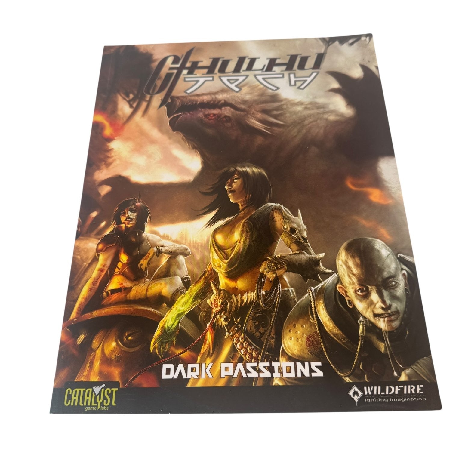 Cthulhu Tech Dark Passions RPG Supplement 2008 Catalyst Game Labs