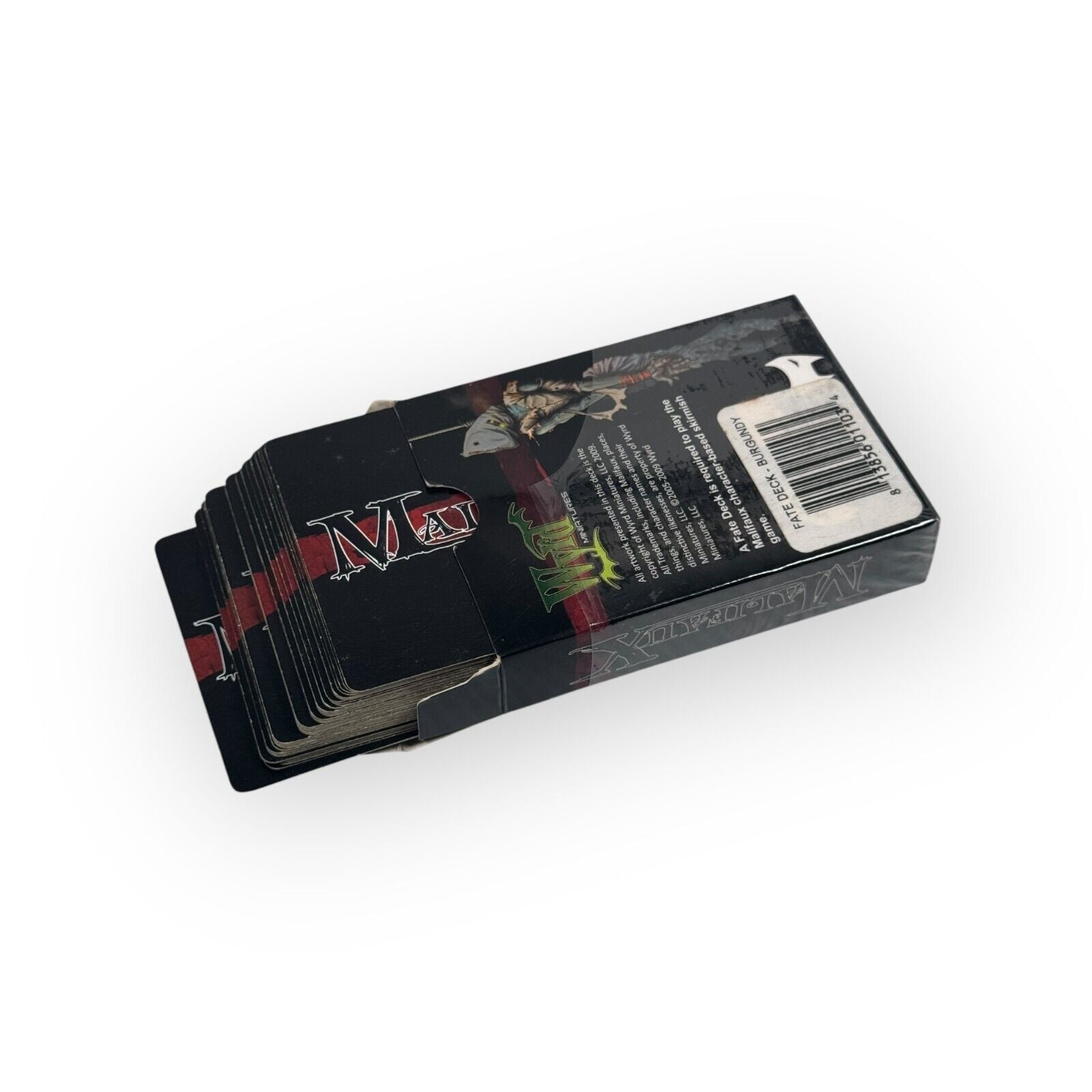 Wyrd Malifaux WYR6004 Fate Card Deck - Burgundy